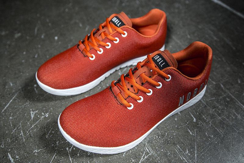 Orange Nobull Burnt Orange Men's Trainers | CA T1241C